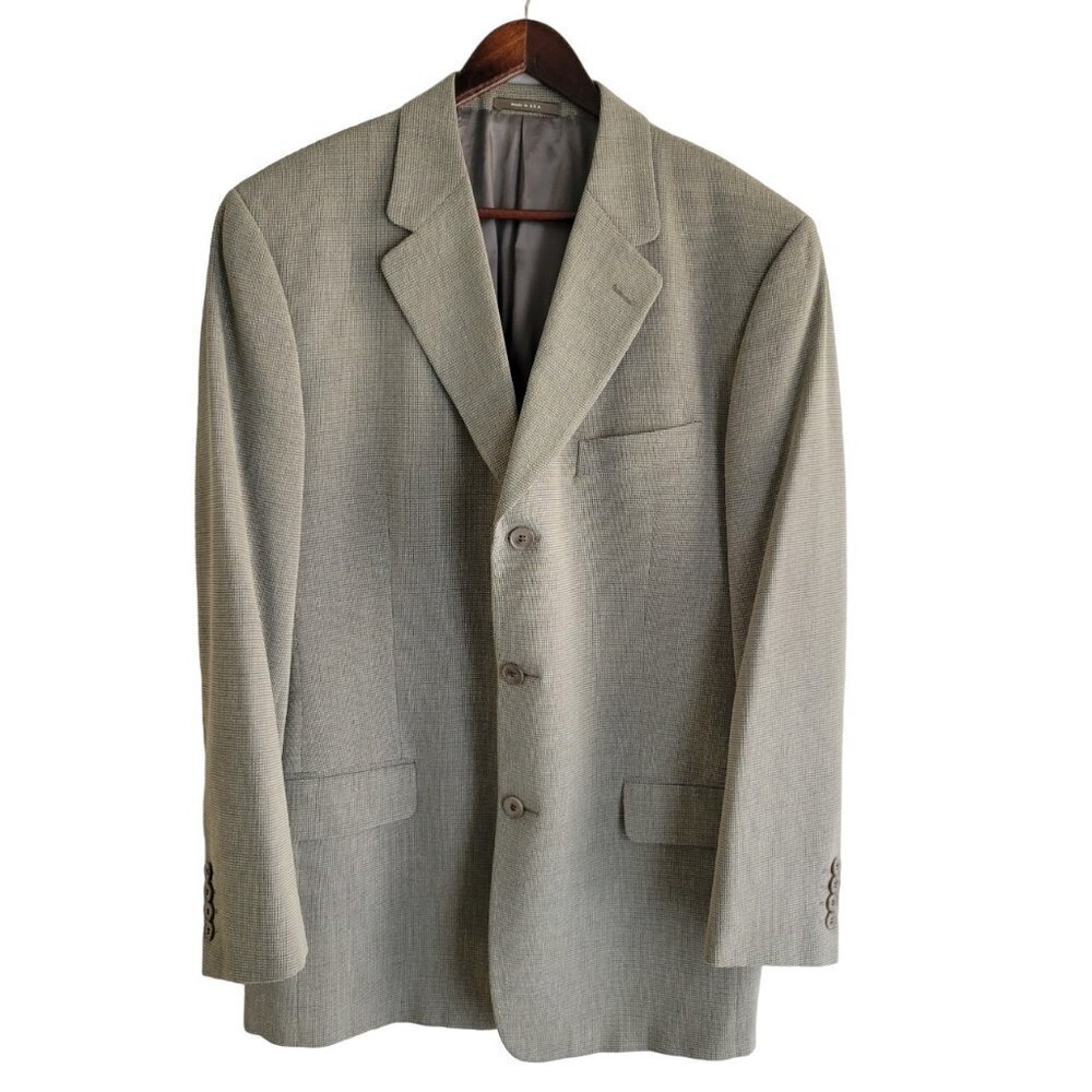 Calvin Klein Men's Wool Blend Sport Coat 40R